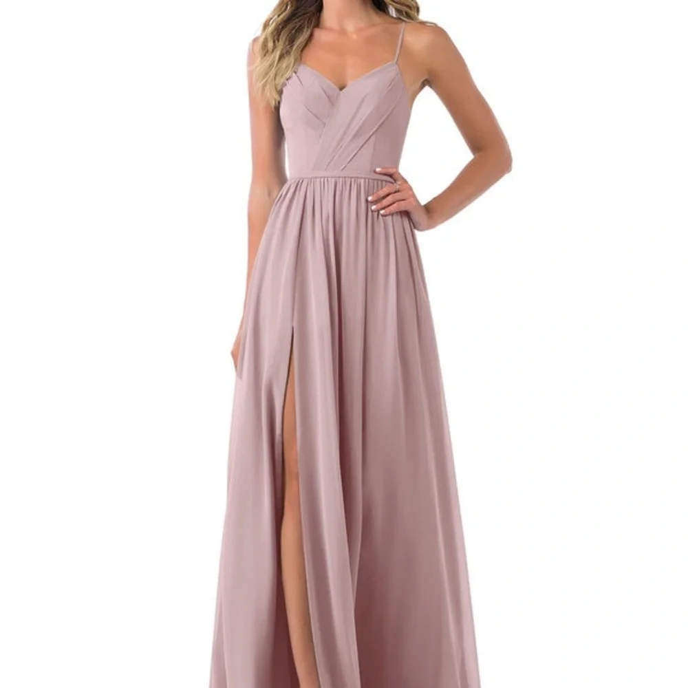 AZAZIE Vintage Muave Cora Dress Size 6 - Picture 5 of 8